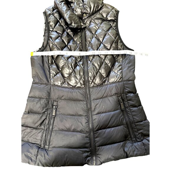 Calvin Klein Performance Down Puffer Vest Black Full Zip Womens Size S - Picture 5 of 7